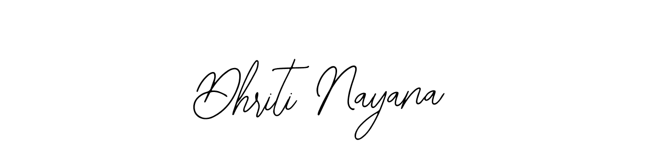 Make a beautiful signature design for name Dhriti Nayana. Use this online signature maker to create a handwritten signature for free. Dhriti Nayana signature style 12 images and pictures png