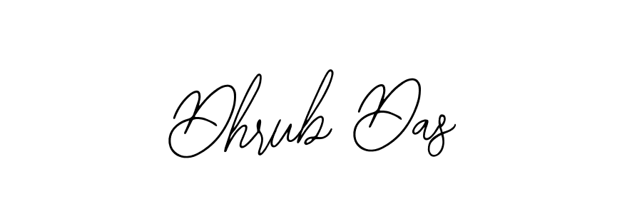 The best way (Bearetta-2O07w) to make a short signature is to pick only two or three words in your name. The name Dhrub Das include a total of six letters. For converting this name. Dhrub Das signature style 12 images and pictures png