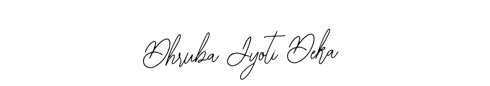 if you are searching for the best signature style for your name Dhruba Jyoti Deka. so please give up your signature search. here we have designed multiple signature styles  using Bearetta-2O07w. Dhruba Jyoti Deka signature style 12 images and pictures png