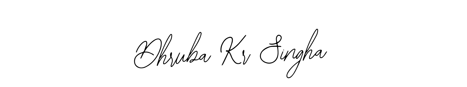 How to Draw Dhruba Kr Singha signature style? Bearetta-2O07w is a latest design signature styles for name Dhruba Kr Singha. Dhruba Kr Singha signature style 12 images and pictures png