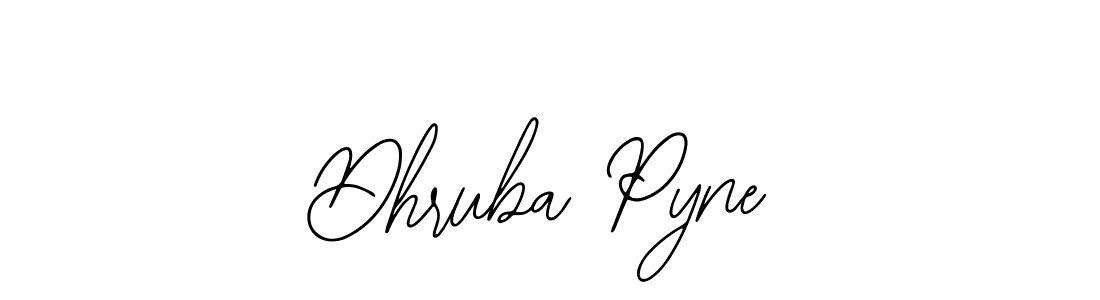 Bearetta-2O07w is a professional signature style that is perfect for those who want to add a touch of class to their signature. It is also a great choice for those who want to make their signature more unique. Get Dhruba Pyne name to fancy signature for free. Dhruba Pyne signature style 12 images and pictures png