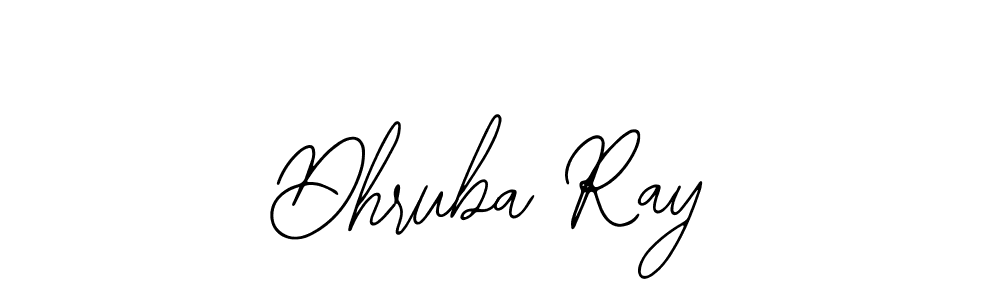 Use a signature maker to create a handwritten signature online. With this signature software, you can design (Bearetta-2O07w) your own signature for name Dhruba Ray. Dhruba Ray signature style 12 images and pictures png