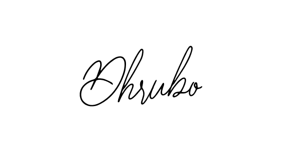 if you are searching for the best signature style for your name Dhrubo. so please give up your signature search. here we have designed multiple signature styles  using Bearetta-2O07w. Dhrubo signature style 12 images and pictures png