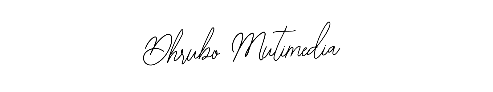 Create a beautiful signature design for name Dhrubo Mutimedia. With this signature (Bearetta-2O07w) fonts, you can make a handwritten signature for free. Dhrubo Mutimedia signature style 12 images and pictures png