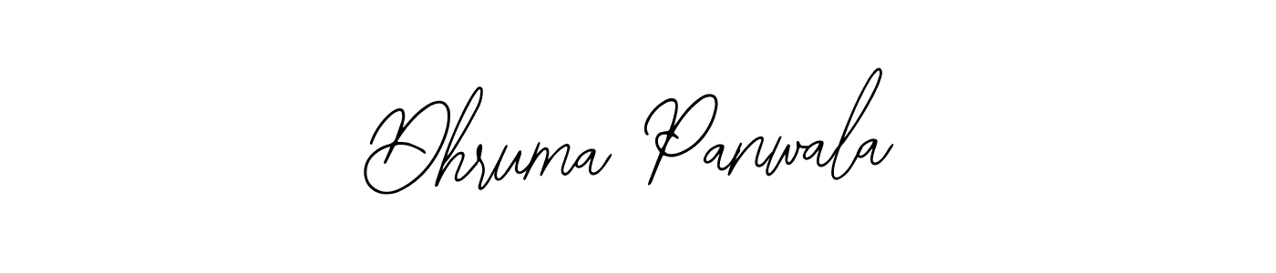 The best way (Bearetta-2O07w) to make a short signature is to pick only two or three words in your name. The name Dhruma Panwala include a total of six letters. For converting this name. Dhruma Panwala signature style 12 images and pictures png