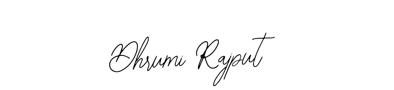 Create a beautiful signature design for name Dhrumi Rajput. With this signature (Bearetta-2O07w) fonts, you can make a handwritten signature for free. Dhrumi Rajput signature style 12 images and pictures png