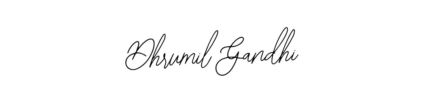 Bearetta-2O07w is a professional signature style that is perfect for those who want to add a touch of class to their signature. It is also a great choice for those who want to make their signature more unique. Get Dhrumil Gandhi name to fancy signature for free. Dhrumil Gandhi signature style 12 images and pictures png
