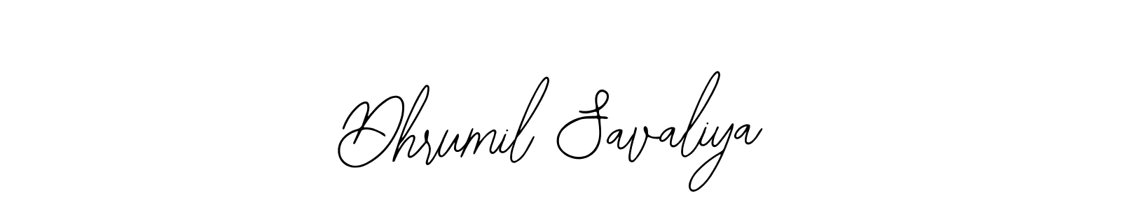 Create a beautiful signature design for name Dhrumil Savaliya. With this signature (Bearetta-2O07w) fonts, you can make a handwritten signature for free. Dhrumil Savaliya signature style 12 images and pictures png