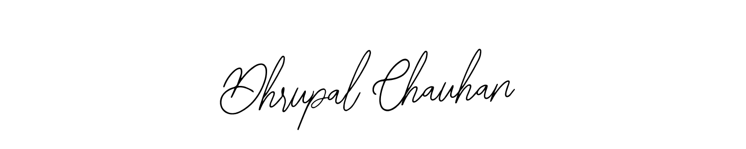 Create a beautiful signature design for name Dhrupal Chauhan. With this signature (Bearetta-2O07w) fonts, you can make a handwritten signature for free. Dhrupal Chauhan signature style 12 images and pictures png