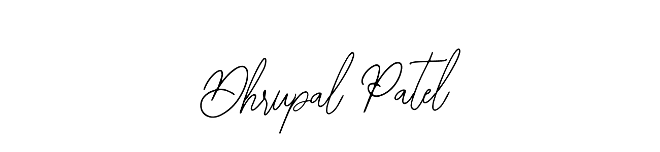 Make a beautiful signature design for name Dhrupal Patel. Use this online signature maker to create a handwritten signature for free. Dhrupal Patel signature style 12 images and pictures png