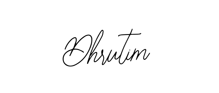 You can use this online signature creator to create a handwritten signature for the name Dhrutim. This is the best online autograph maker. Dhrutim signature style 12 images and pictures png