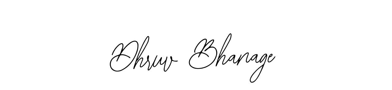 Create a beautiful signature design for name Dhruv Bhanage. With this signature (Bearetta-2O07w) fonts, you can make a handwritten signature for free. Dhruv Bhanage signature style 12 images and pictures png