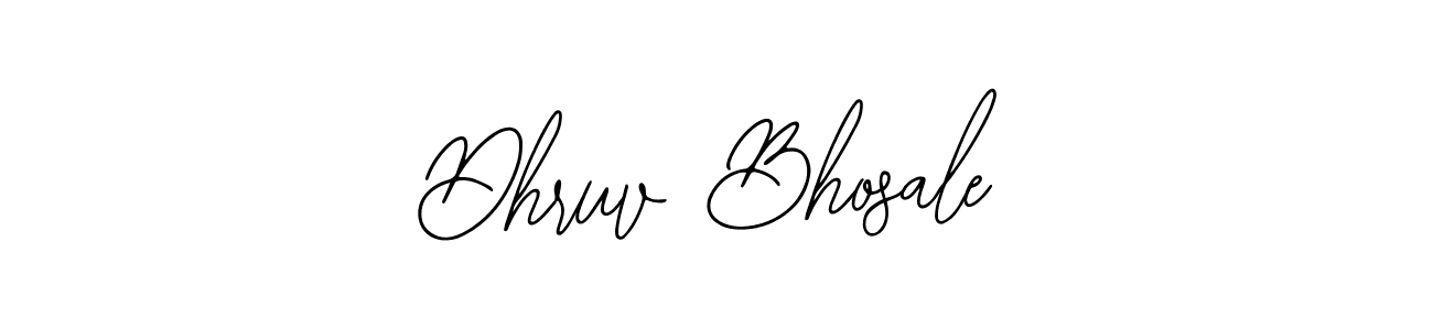How to Draw Dhruv Bhosale signature style? Bearetta-2O07w is a latest design signature styles for name Dhruv Bhosale. Dhruv Bhosale signature style 12 images and pictures png