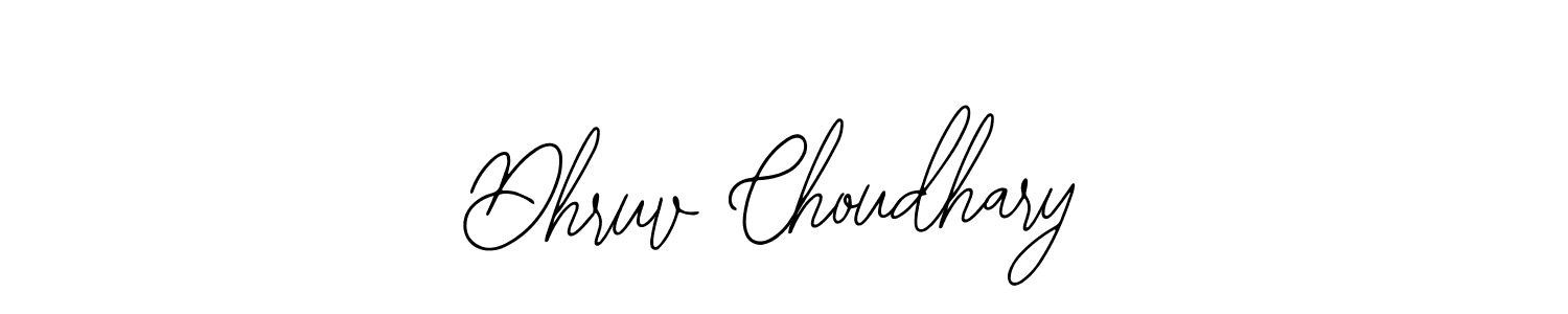 Also we have Dhruv Choudhary name is the best signature style. Create professional handwritten signature collection using Bearetta-2O07w autograph style. Dhruv Choudhary signature style 12 images and pictures png