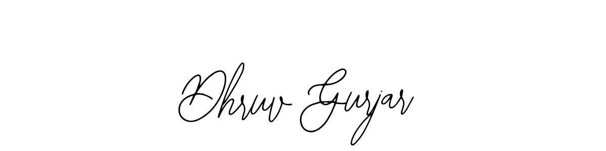 Create a beautiful signature design for name Dhruv Gurjar. With this signature (Bearetta-2O07w) fonts, you can make a handwritten signature for free. Dhruv Gurjar signature style 12 images and pictures png