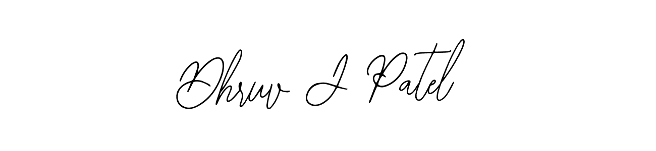 Create a beautiful signature design for name Dhruv J Patel. With this signature (Bearetta-2O07w) fonts, you can make a handwritten signature for free. Dhruv J Patel signature style 12 images and pictures png