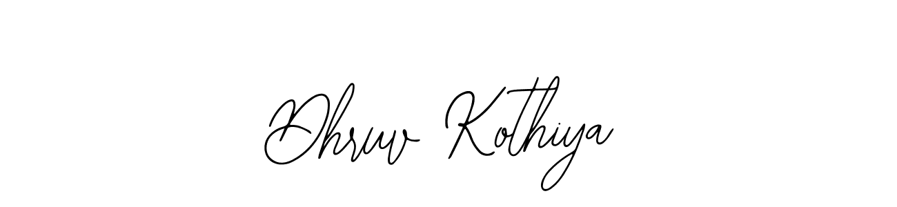 Dhruv Kothiya stylish signature style. Best Handwritten Sign (Bearetta-2O07w) for my name. Handwritten Signature Collection Ideas for my name Dhruv Kothiya. Dhruv Kothiya signature style 12 images and pictures png