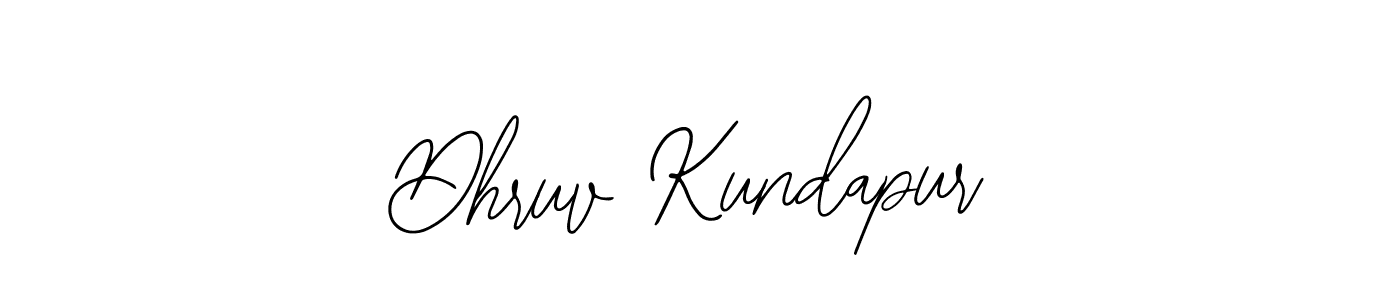 Make a beautiful signature design for name Dhruv Kundapur. With this signature (Bearetta-2O07w) style, you can create a handwritten signature for free. Dhruv Kundapur signature style 12 images and pictures png