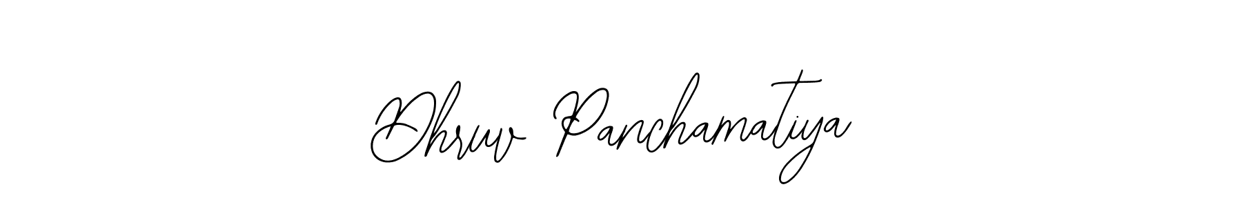This is the best signature style for the Dhruv Panchamatiya name. Also you like these signature font (Bearetta-2O07w). Mix name signature. Dhruv Panchamatiya signature style 12 images and pictures png