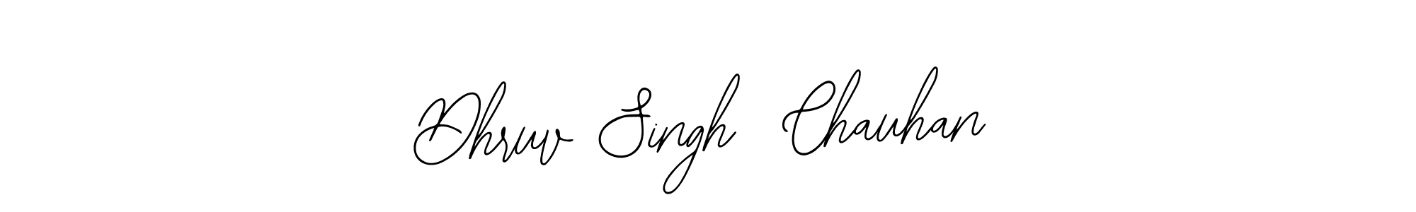 How to make Dhruv Singh  Chauhan name signature. Use Bearetta-2O07w style for creating short signs online. This is the latest handwritten sign. Dhruv Singh  Chauhan signature style 12 images and pictures png
