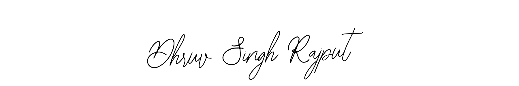 How to make Dhruv Singh Rajput name signature. Use Bearetta-2O07w style for creating short signs online. This is the latest handwritten sign. Dhruv Singh Rajput signature style 12 images and pictures png