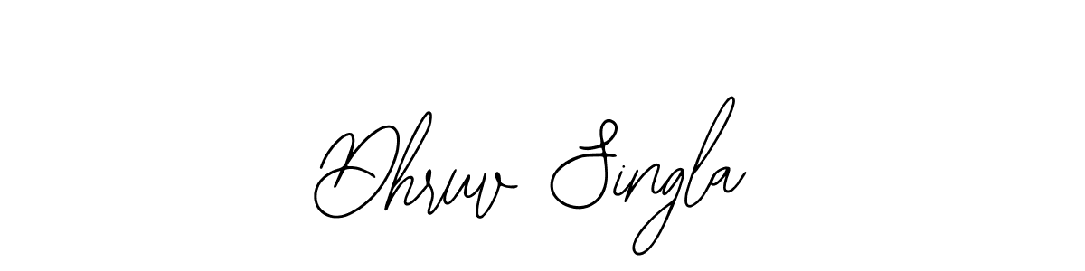 Also we have Dhruv Singla name is the best signature style. Create professional handwritten signature collection using Bearetta-2O07w autograph style. Dhruv Singla signature style 12 images and pictures png