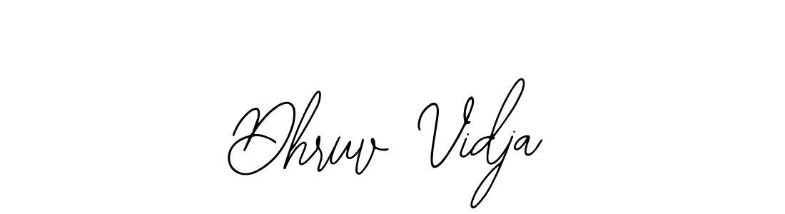 Create a beautiful signature design for name Dhruv Vidja. With this signature (Bearetta-2O07w) fonts, you can make a handwritten signature for free. Dhruv Vidja signature style 12 images and pictures png