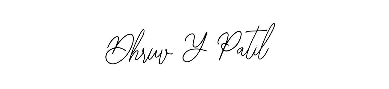 This is the best signature style for the Dhruv Y Patil name. Also you like these signature font (Bearetta-2O07w). Mix name signature. Dhruv Y Patil signature style 12 images and pictures png