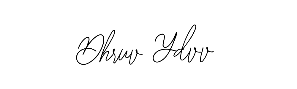 Make a beautiful signature design for name Dhruv Ydvv. With this signature (Bearetta-2O07w) style, you can create a handwritten signature for free. Dhruv Ydvv signature style 12 images and pictures png