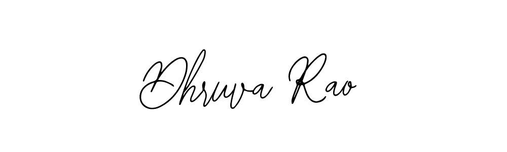 How to make Dhruva Rao signature? Bearetta-2O07w is a professional autograph style. Create handwritten signature for Dhruva Rao name. Dhruva Rao signature style 12 images and pictures png