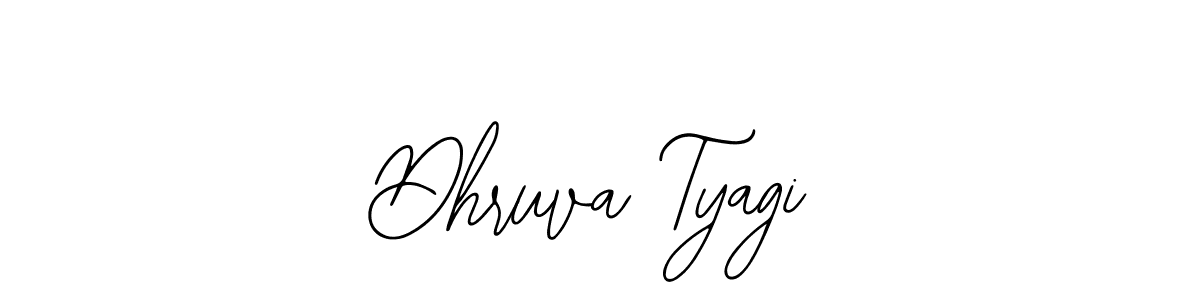 if you are searching for the best signature style for your name Dhruva Tyagi. so please give up your signature search. here we have designed multiple signature styles  using Bearetta-2O07w. Dhruva Tyagi signature style 12 images and pictures png