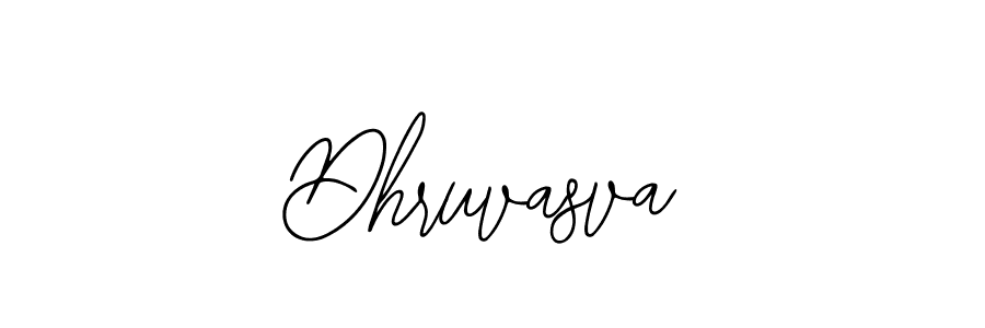 Dhruvasva stylish signature style. Best Handwritten Sign (Bearetta-2O07w) for my name. Handwritten Signature Collection Ideas for my name Dhruvasva. Dhruvasva signature style 12 images and pictures png