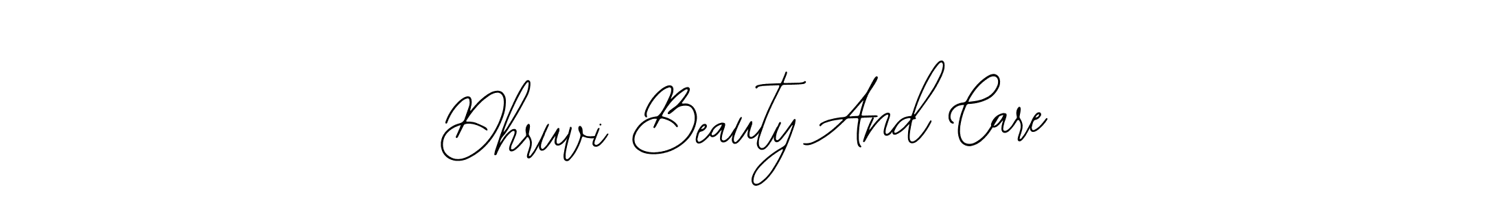 How to Draw Dhruvi Beauty And Care signature style? Bearetta-2O07w is a latest design signature styles for name Dhruvi Beauty And Care. Dhruvi Beauty And Care signature style 12 images and pictures png