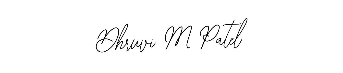 This is the best signature style for the Dhruvi M Patel name. Also you like these signature font (Bearetta-2O07w). Mix name signature. Dhruvi M Patel signature style 12 images and pictures png