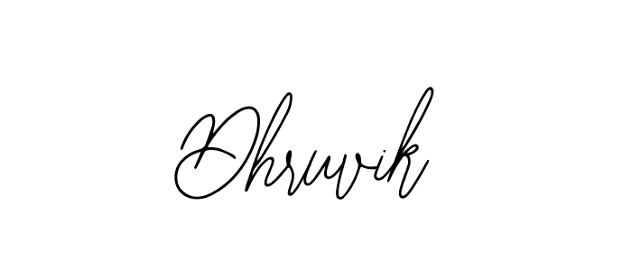 How to Draw Dhruvik signature style? Bearetta-2O07w is a latest design signature styles for name Dhruvik. Dhruvik signature style 12 images and pictures png