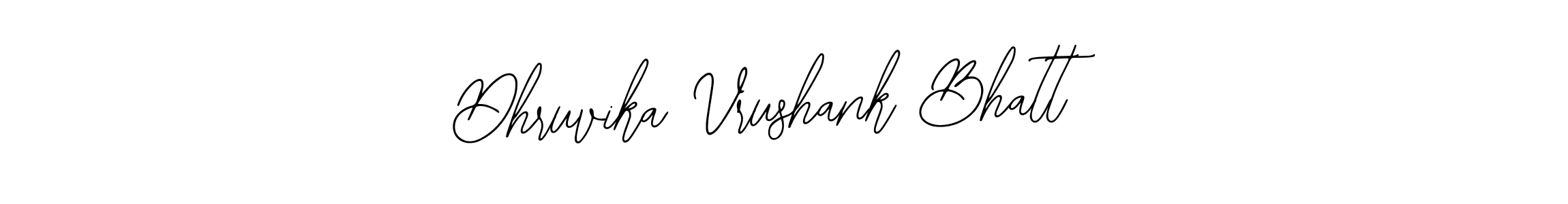 Check out images of Autograph of Dhruvika Vrushank Bhatt name. Actor Dhruvika Vrushank Bhatt Signature Style. Bearetta-2O07w is a professional sign style online. Dhruvika Vrushank Bhatt signature style 12 images and pictures png