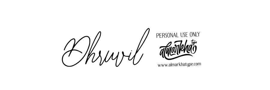 How to make Dhruvil 7 name signature. Use Bearetta-2O07w style for creating short signs online. This is the latest handwritten sign. Dhruvil 7 signature style 12 images and pictures png