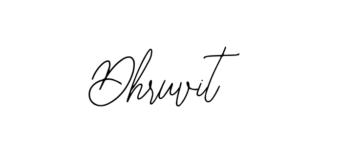 Dhruvit stylish signature style. Best Handwritten Sign (Bearetta-2O07w) for my name. Handwritten Signature Collection Ideas for my name Dhruvit. Dhruvit signature style 12 images and pictures png