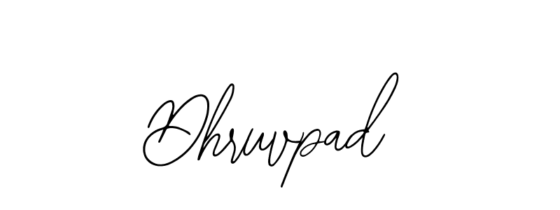 Also You can easily find your signature by using the search form. We will create Dhruvpad name handwritten signature images for you free of cost using Bearetta-2O07w sign style. Dhruvpad signature style 12 images and pictures png