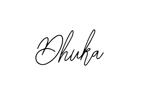 Make a beautiful signature design for name Dhuka. Use this online signature maker to create a handwritten signature for free. Dhuka signature style 12 images and pictures png