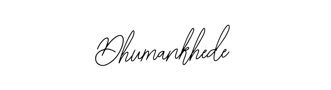 Similarly Bearetta-2O07w is the best handwritten signature design. Signature creator online .You can use it as an online autograph creator for name Dhumankhede. Dhumankhede signature style 12 images and pictures png
