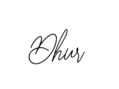 Create a beautiful signature design for name Dhur. With this signature (Bearetta-2O07w) fonts, you can make a handwritten signature for free. Dhur signature style 12 images and pictures png