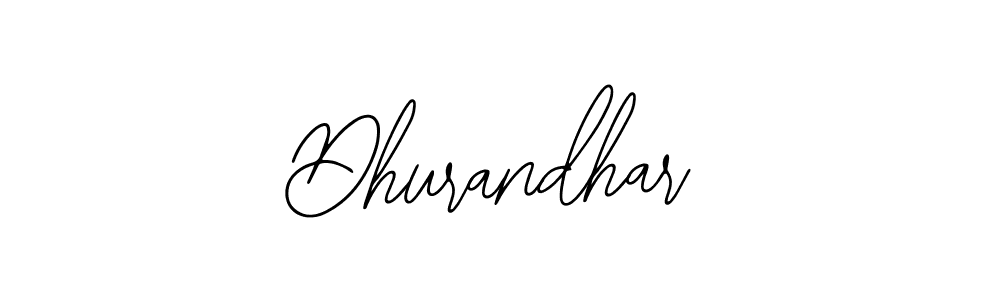 Design your own signature with our free online signature maker. With this signature software, you can create a handwritten (Bearetta-2O07w) signature for name Dhurandhar. Dhurandhar signature style 12 images and pictures png