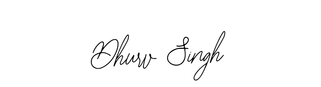 Use a signature maker to create a handwritten signature online. With this signature software, you can design (Bearetta-2O07w) your own signature for name Dhurv Singh. Dhurv Singh signature style 12 images and pictures png