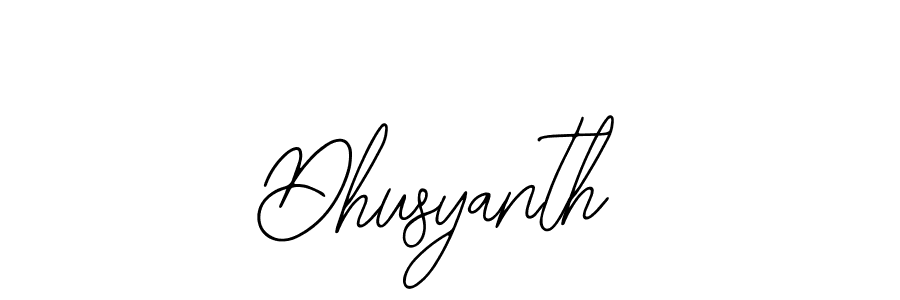 Make a beautiful signature design for name Dhusyanth. Use this online signature maker to create a handwritten signature for free. Dhusyanth signature style 12 images and pictures png