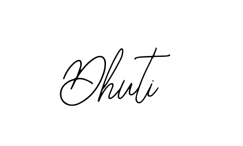 Create a beautiful signature design for name Dhuti. With this signature (Bearetta-2O07w) fonts, you can make a handwritten signature for free. Dhuti signature style 12 images and pictures png