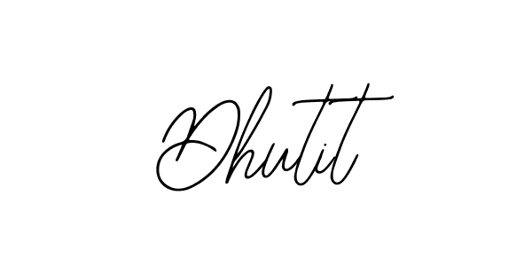 Make a beautiful signature design for name Dhutit. Use this online signature maker to create a handwritten signature for free. Dhutit signature style 12 images and pictures png