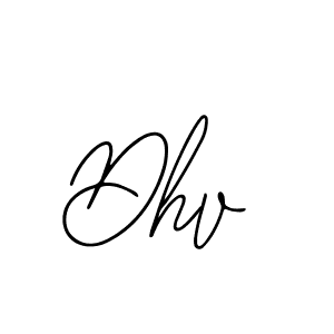 How to make Dhv signature? Bearetta-2O07w is a professional autograph style. Create handwritten signature for Dhv name. Dhv signature style 12 images and pictures png