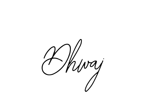 How to make Dhwaj name signature. Use Bearetta-2O07w style for creating short signs online. This is the latest handwritten sign. Dhwaj signature style 12 images and pictures png