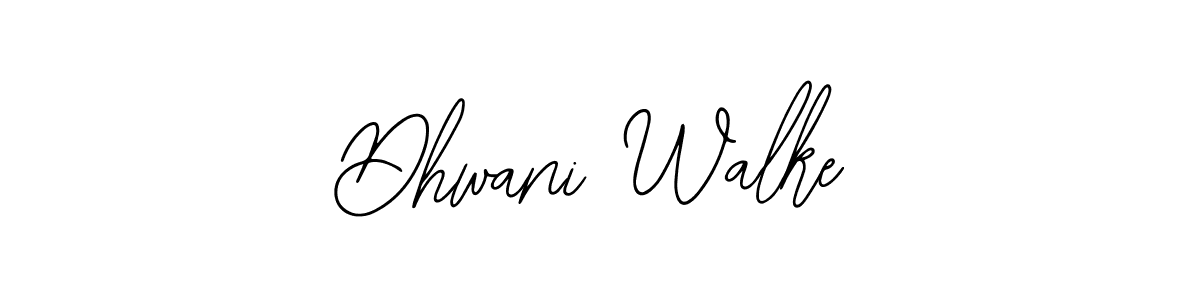 if you are searching for the best signature style for your name Dhwani Walke. so please give up your signature search. here we have designed multiple signature styles  using Bearetta-2O07w. Dhwani Walke signature style 12 images and pictures png